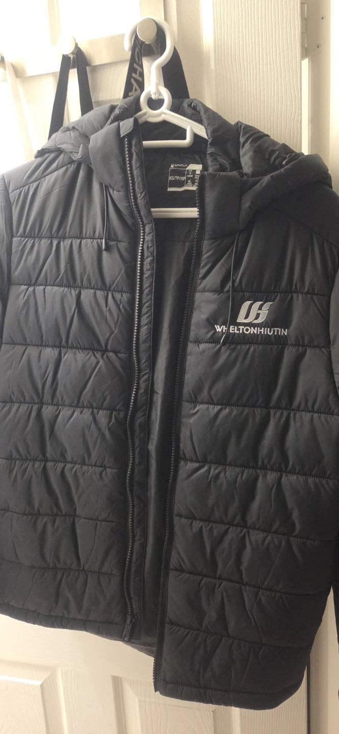 Spyder Black Unisex Puffer Jacket