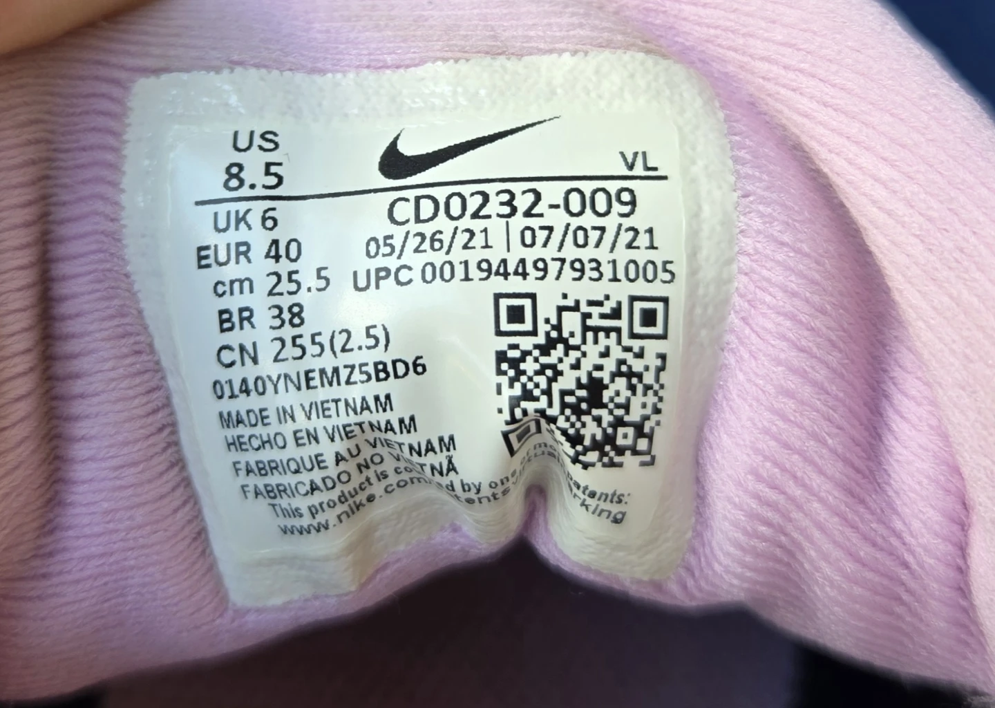 Nike Women's Running Shoes Size 8.5 US - photo 3