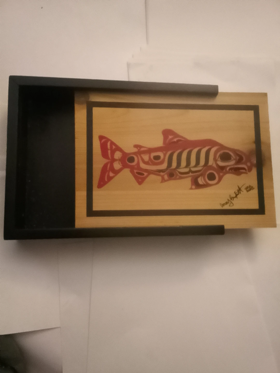 Corey Bulpitt Haida Art Wooden Box - photo 2