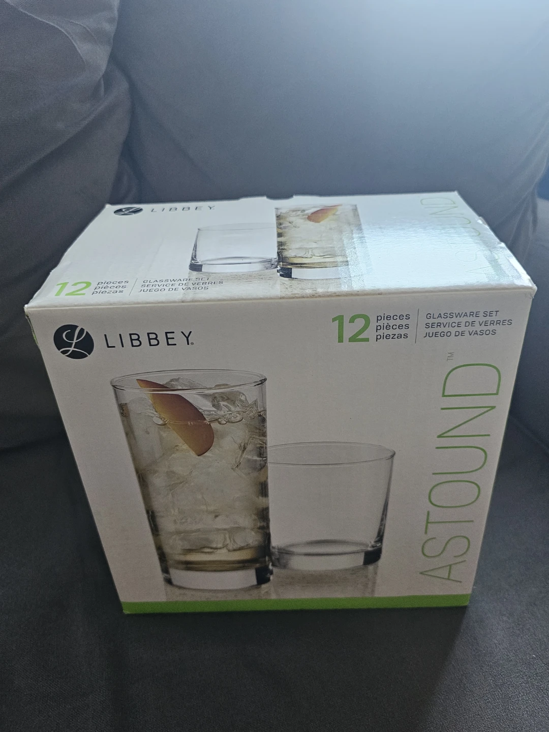 Libbey Astound 12-Piece Glassware Set