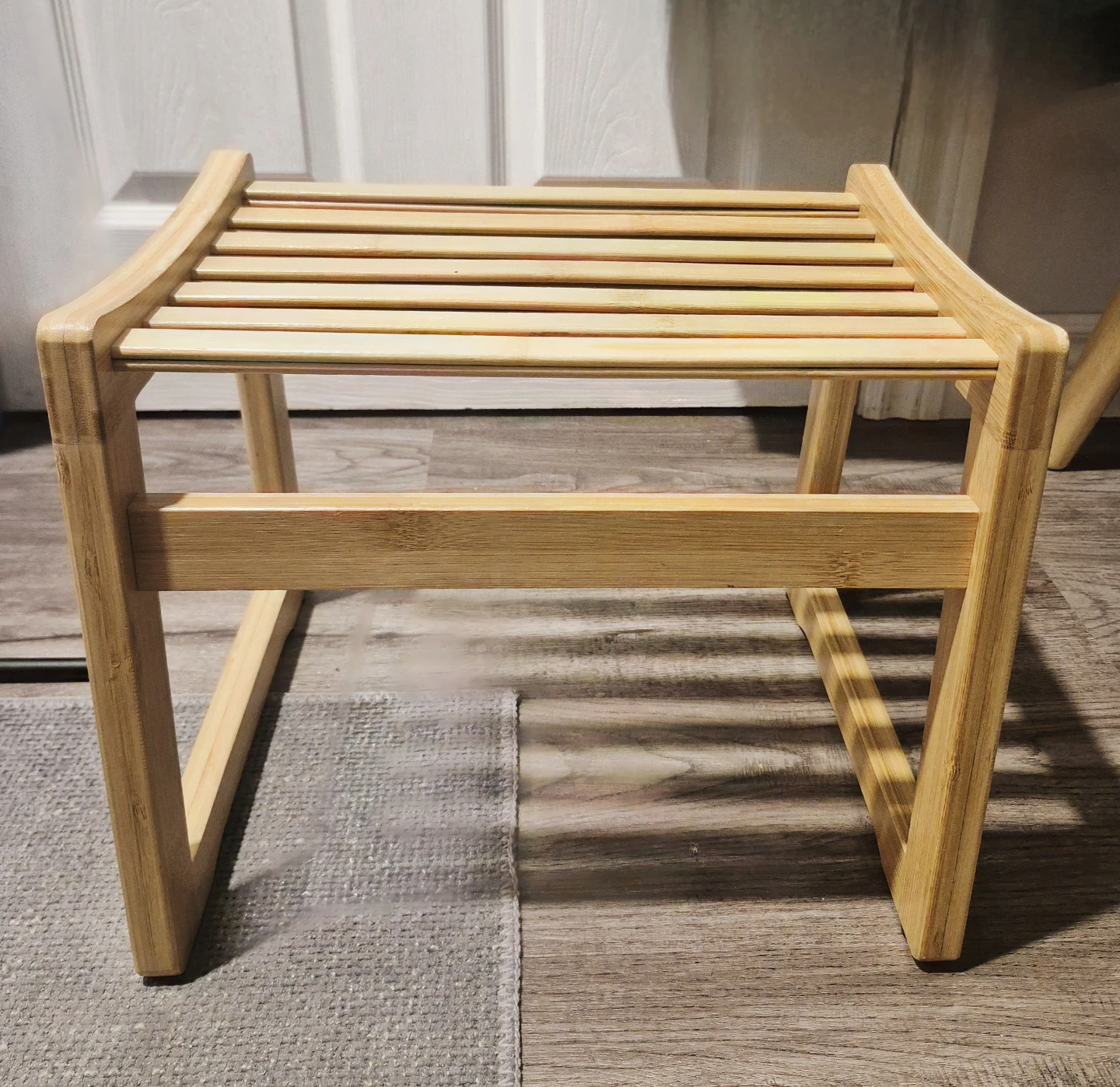 Bamboo Stool Living Room, Bathroom, Shower - photo 3