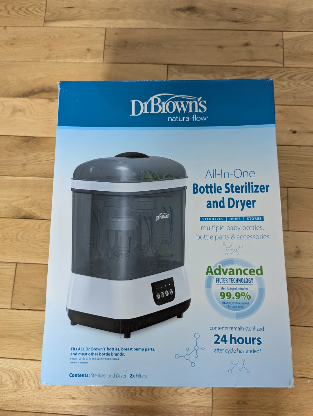 Dr. Brown's All-In-One Bottle Sterilizer and Dryer - BNIB