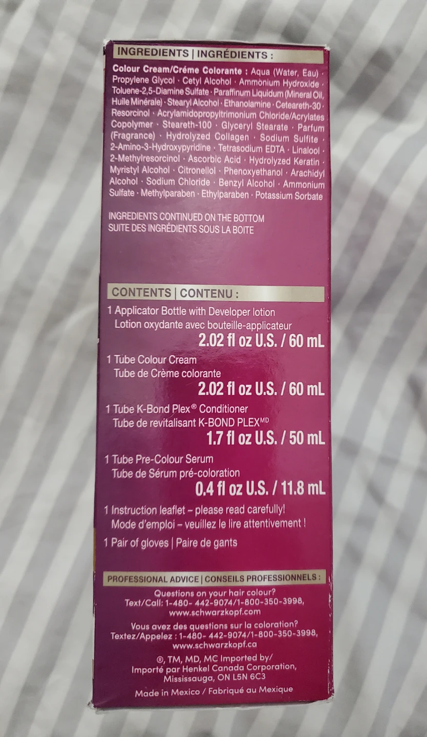 Schwarzkopf Keratin Permanent Hair Color 4.6 Intense Cocoa - photo 4
