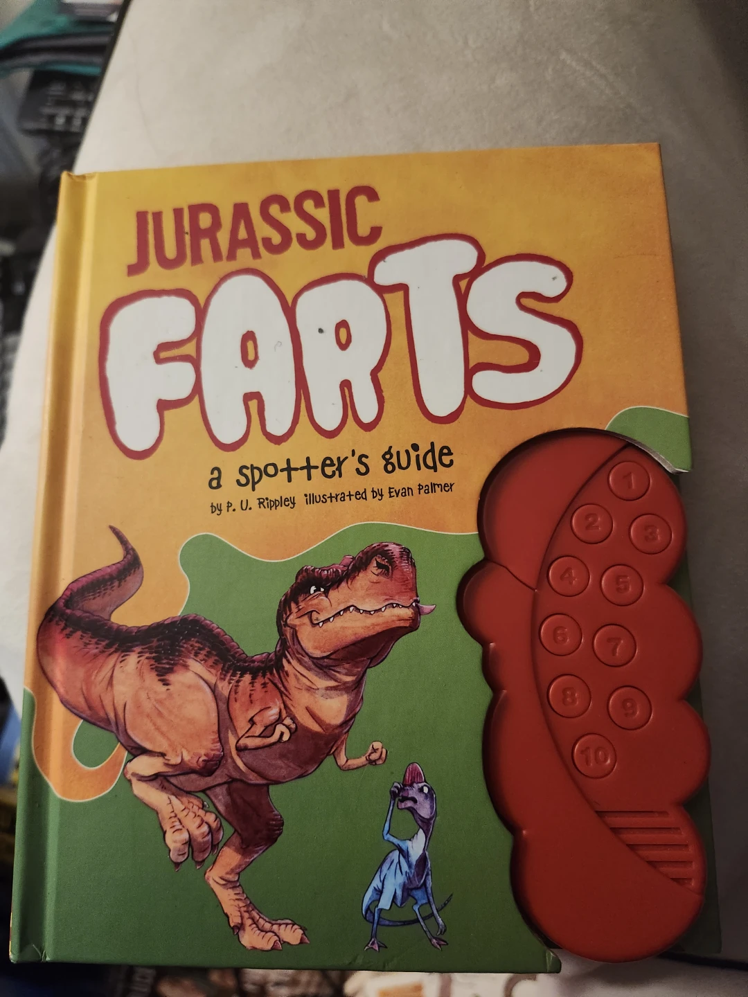 Jurassic Dinosour Farts Book (fart sound book)