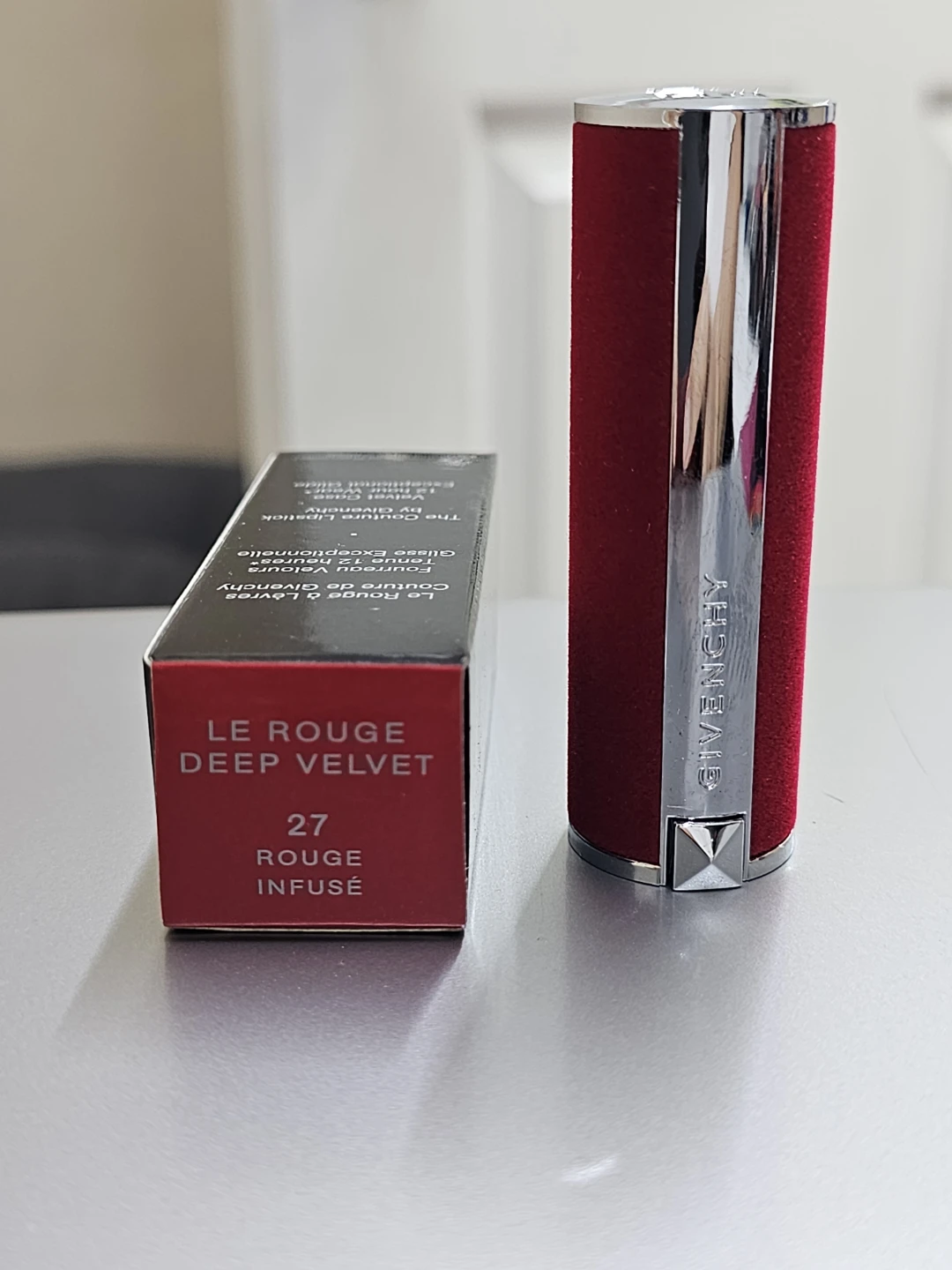 Givenchy Le Rouge Deep Velvet Lipstick 27 Rouge Infusé - photo 2