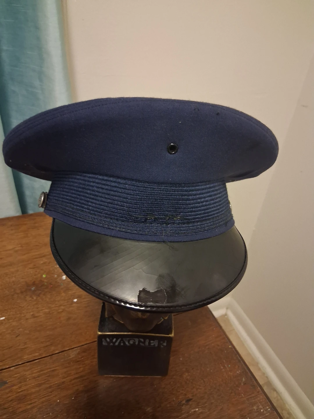 Vintage Uniform Service Cap Police Costume Hat