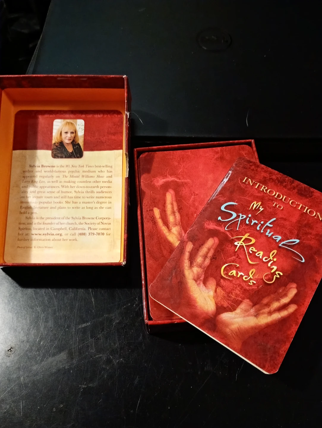 Sylvia Browne My Spiritual Reading Cards - photo 2