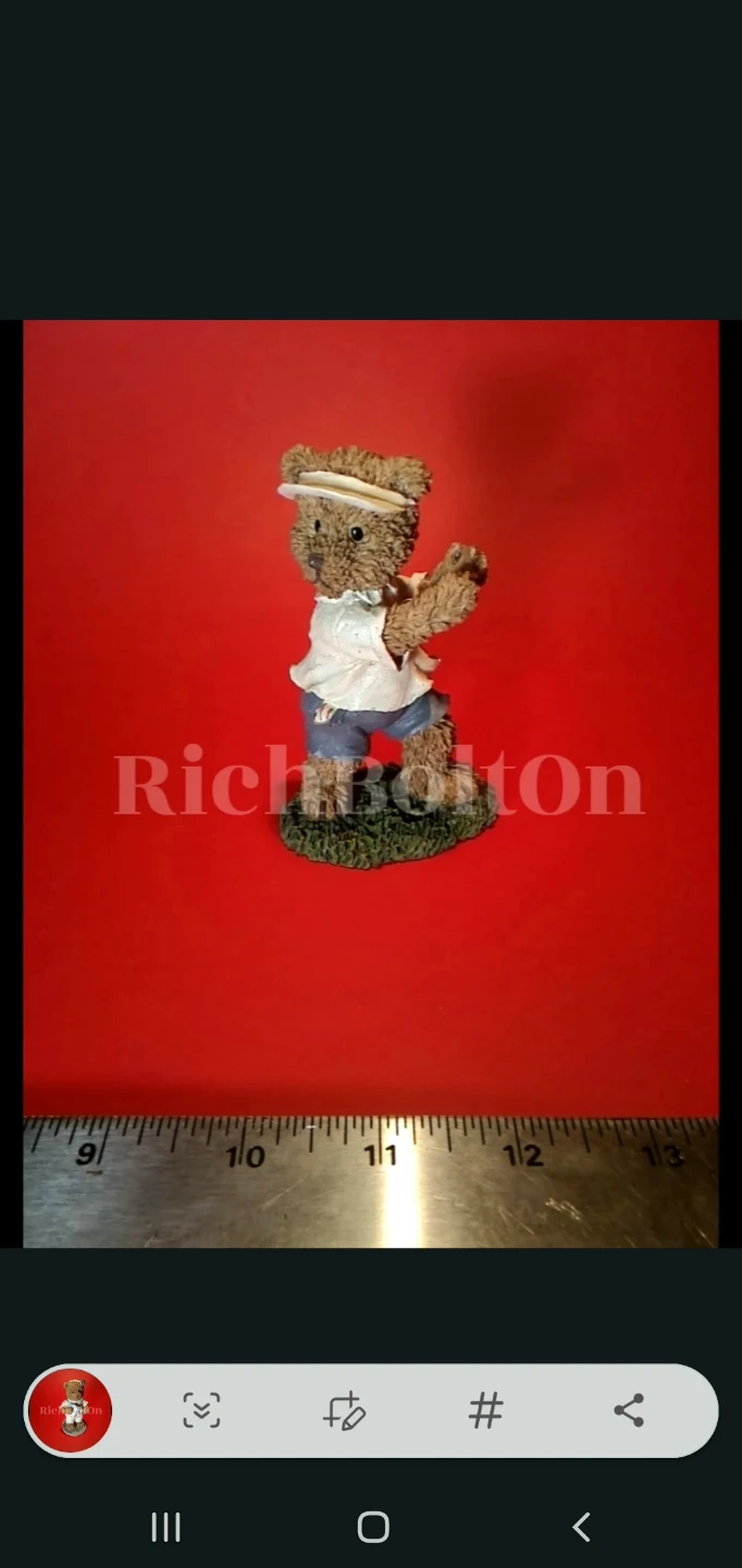 Set of 5 Collectible Teddy Bear Figurines - photo 4
