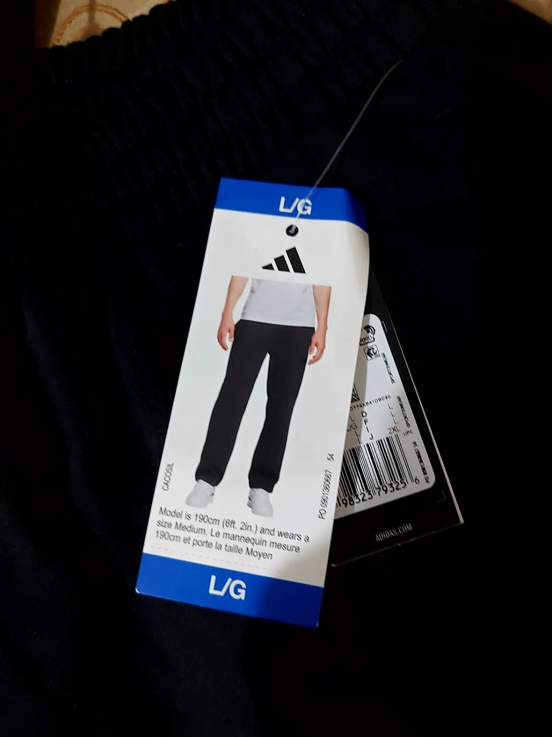 2 for $35. Two pairs of Adidas sweatpants, size Large - photo 3