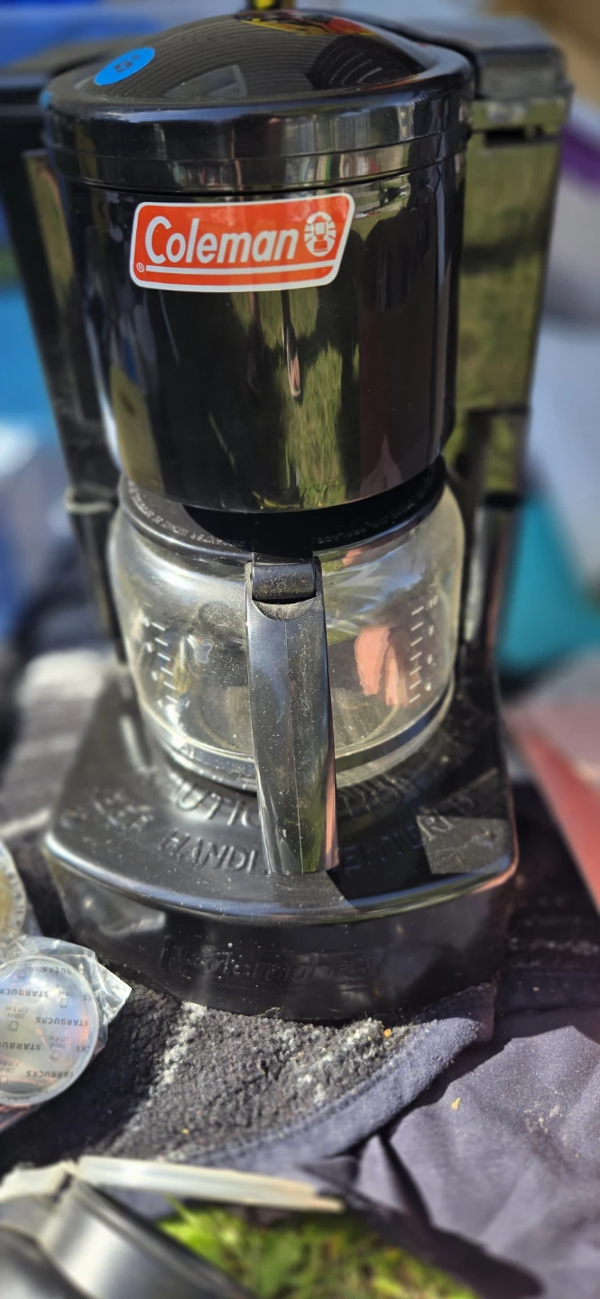 Coleman Black Coffee Maker