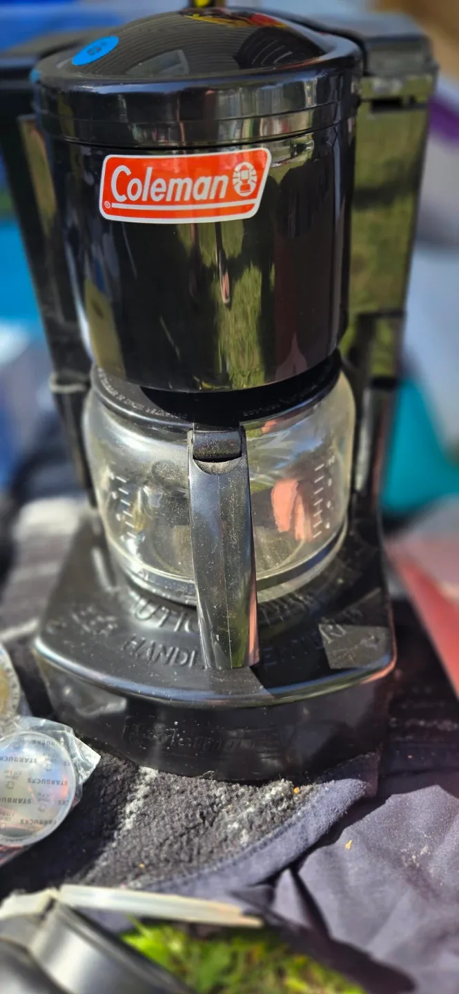 Coleman Black Coffee Maker