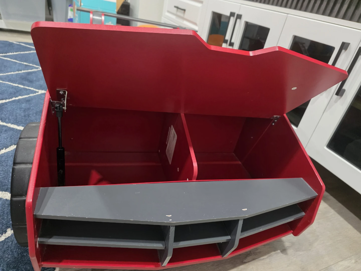 KidKraft Race Car Toy Box - photo 4