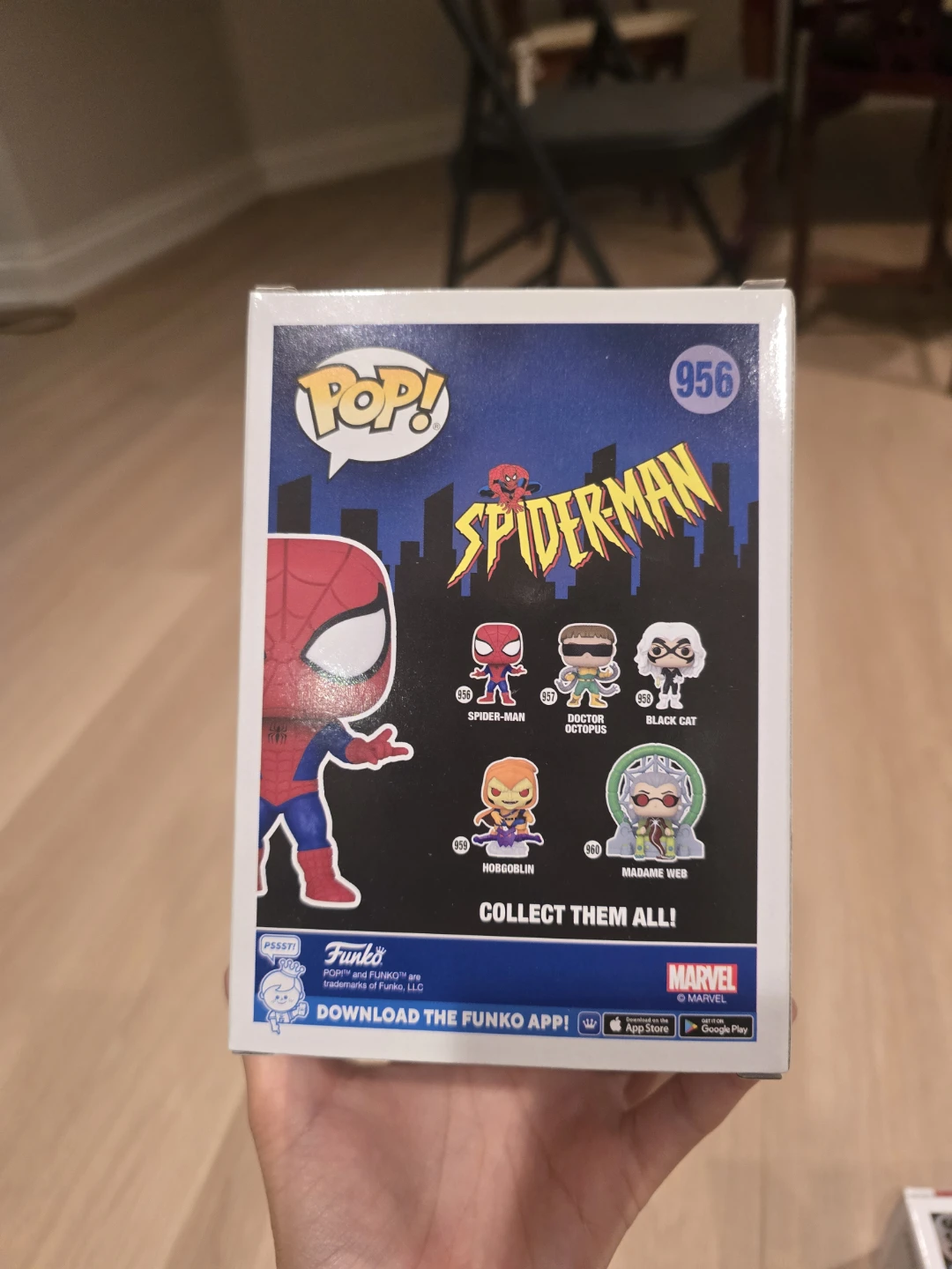 Funko Pop #956 Spiderman New in box - photo 3