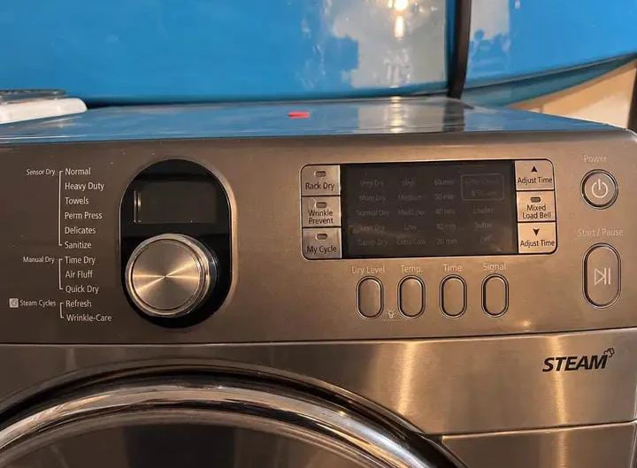 Samsung VRT Steam Washer and Dryer Set - photo 2