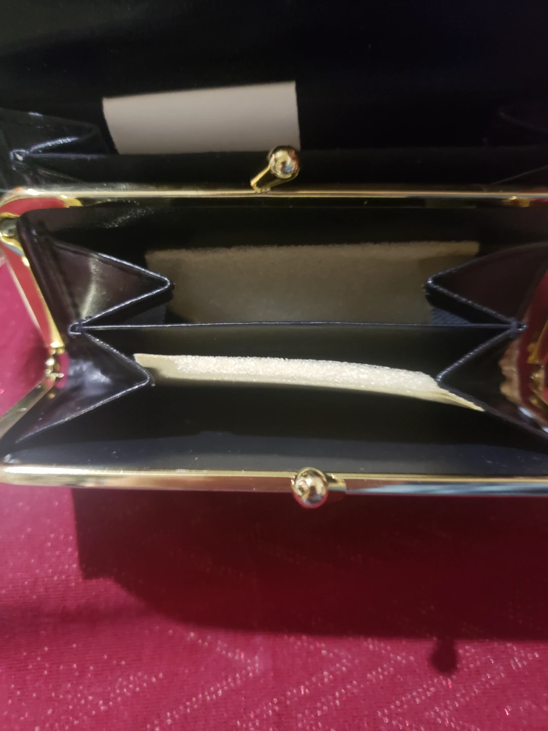 Gold Metallic Bi-fold Wallet - photo 4