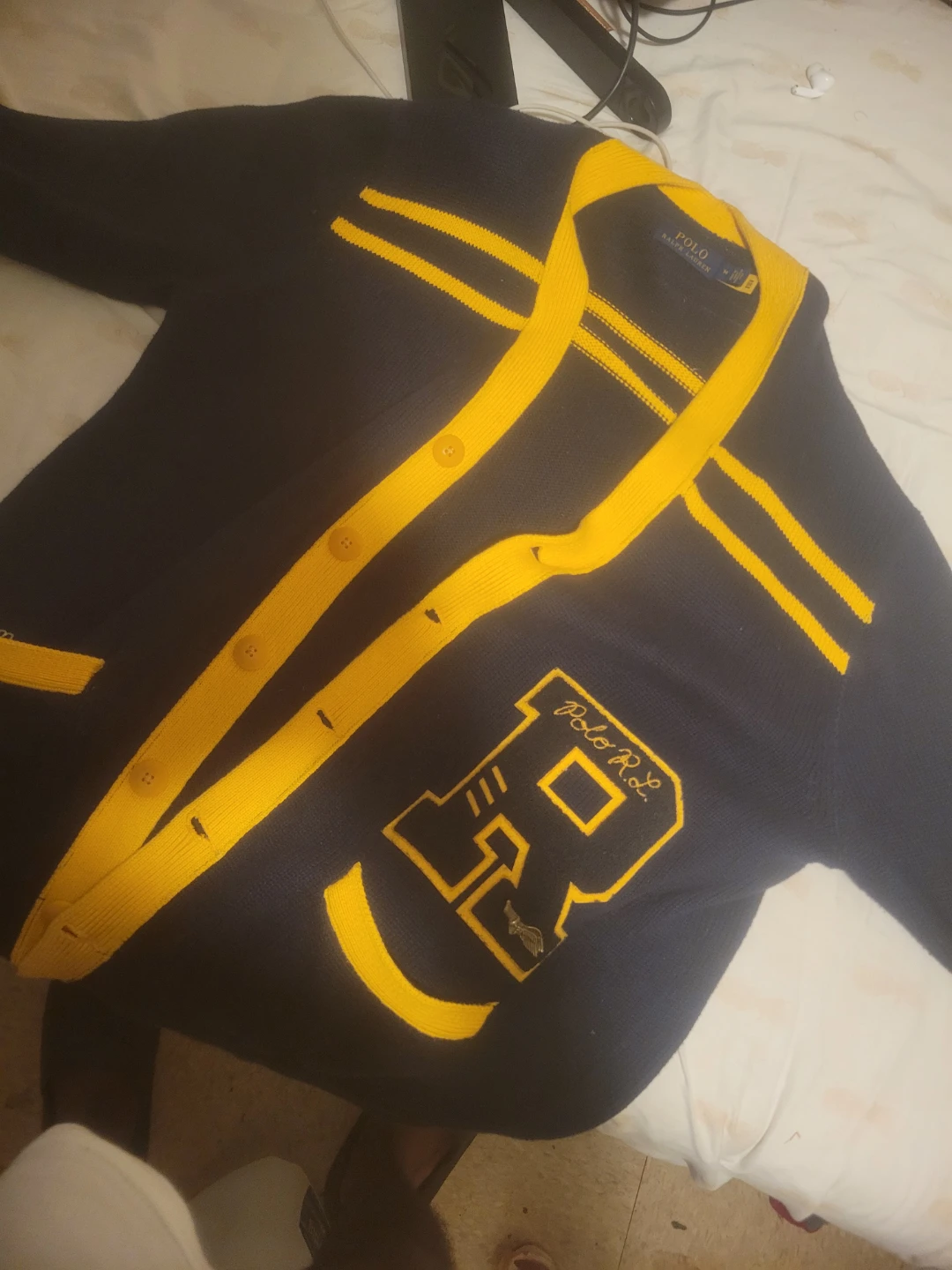 Polo Ralph Lauren Letterman Cardigan