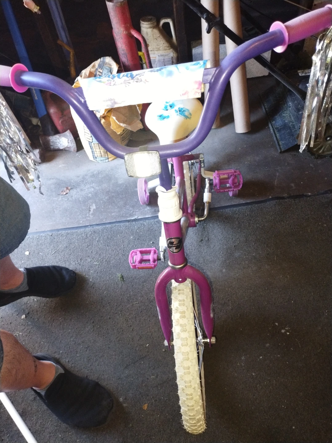 Kids Pink and Purple Bicycle ages 3-6 - photo 4