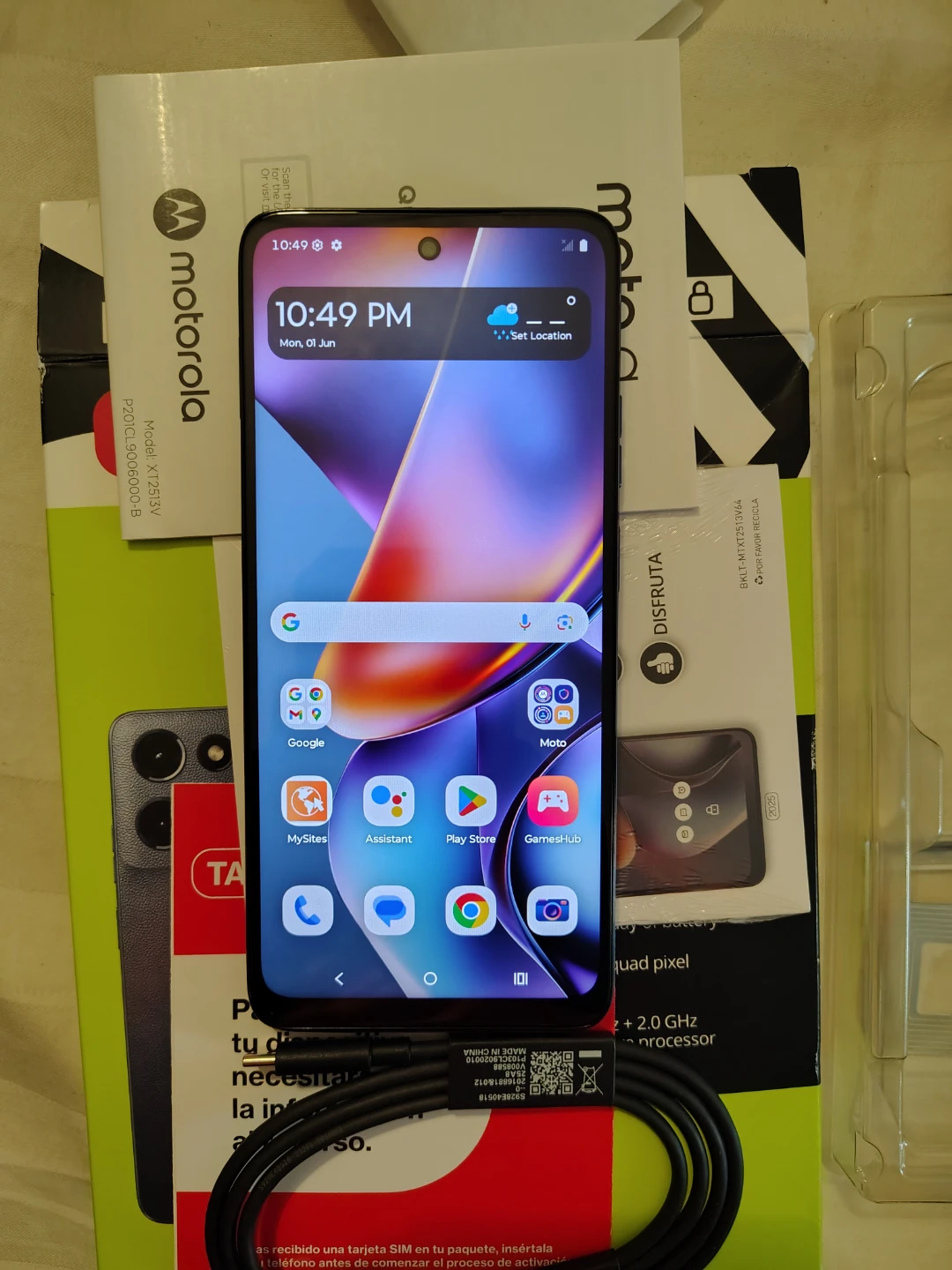 Moto G 2025 Straight Talk Locked Smartphone - photo 5