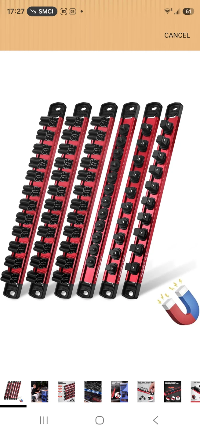Magnetic Tool Organizer Set 🏈