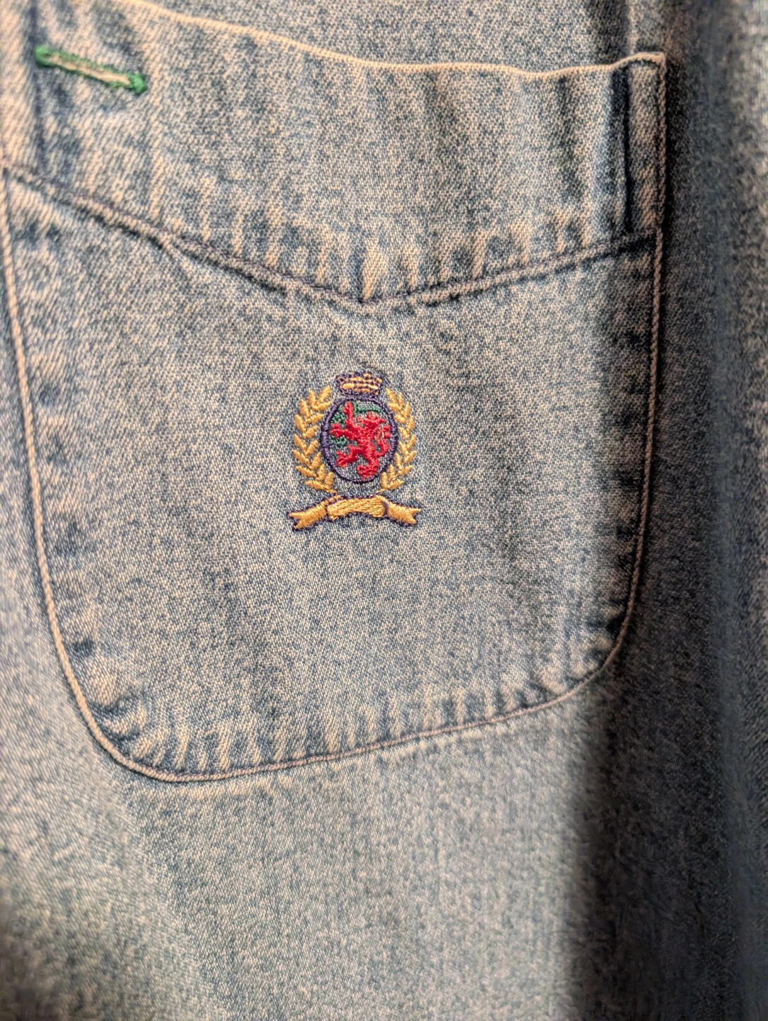 Tommy Hilfiger Denim Button-Down Shirt, size M - photo 4