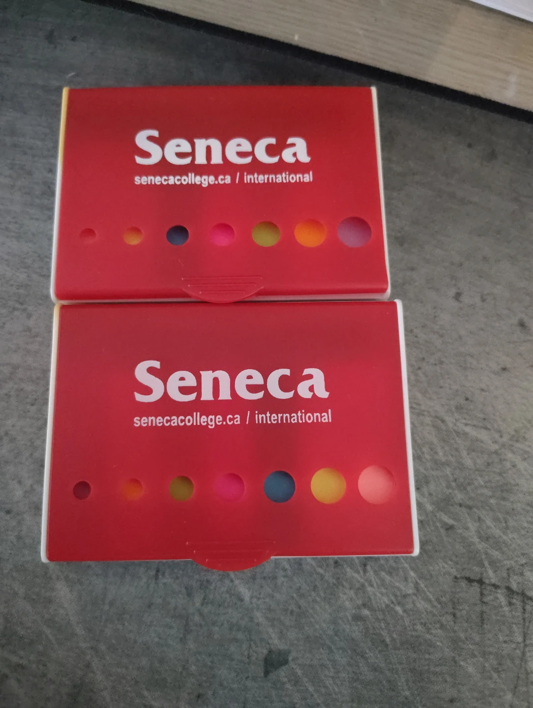 2 Seneca College sticky note sets