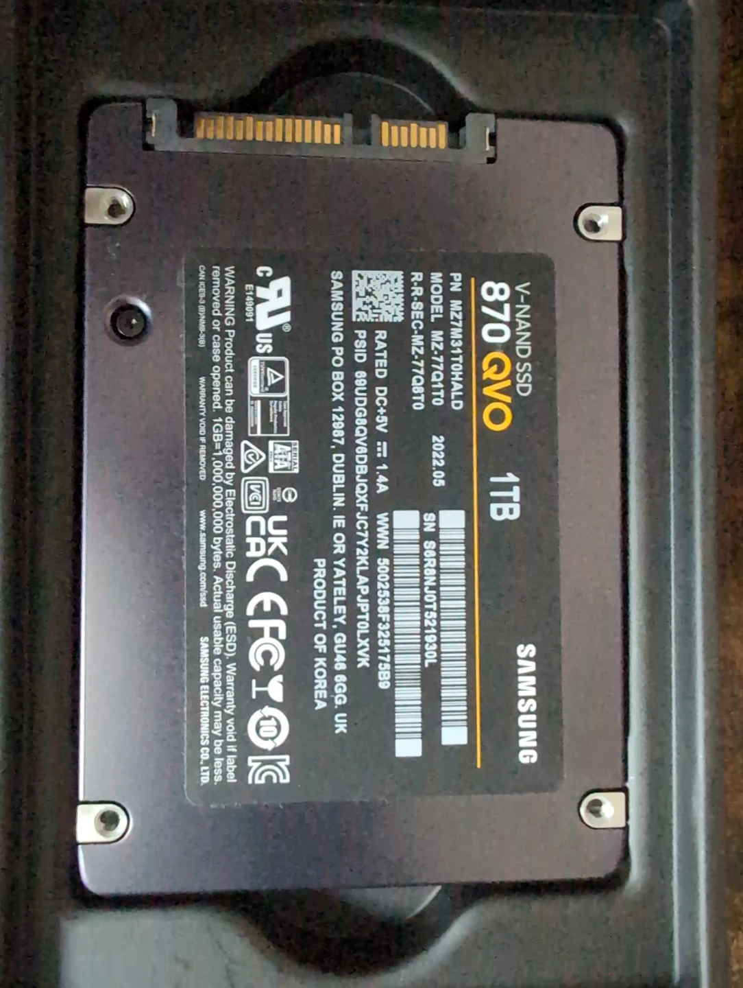 Samsung 870 QVO 1TB SSD 2.5" - photo 4