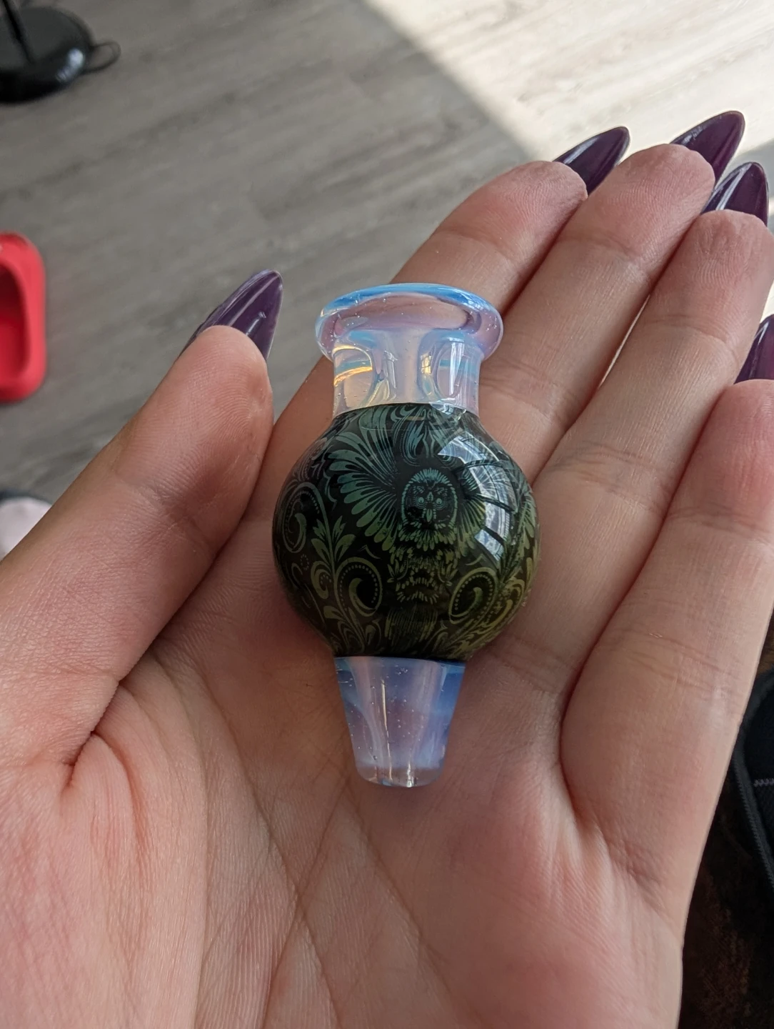 Glass Carb Cap
