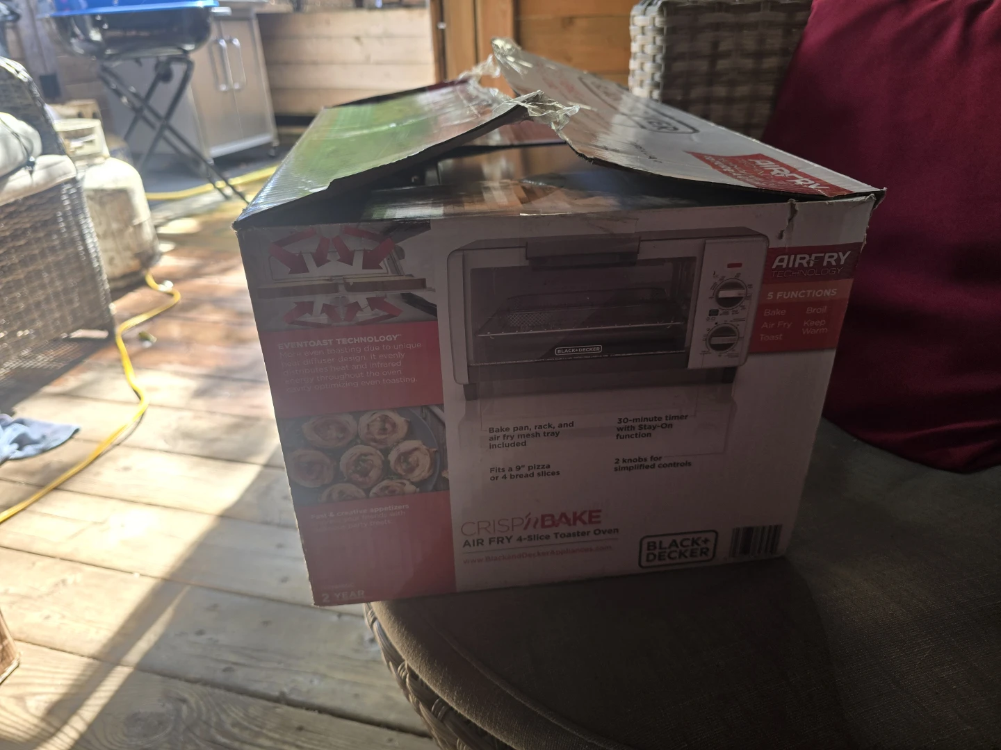 Air Fry  Oven - Used,Pickup St clair Ave Wes - photo 3