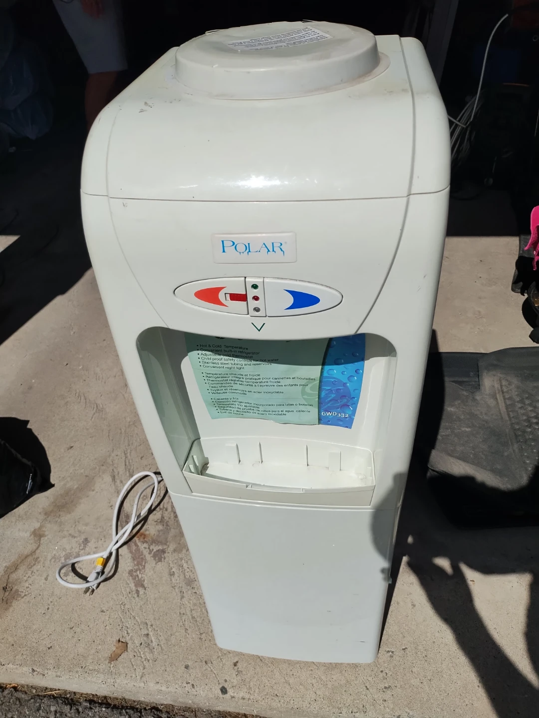 Greenway Polar Water Cooler with Mini Fridge - photo 4