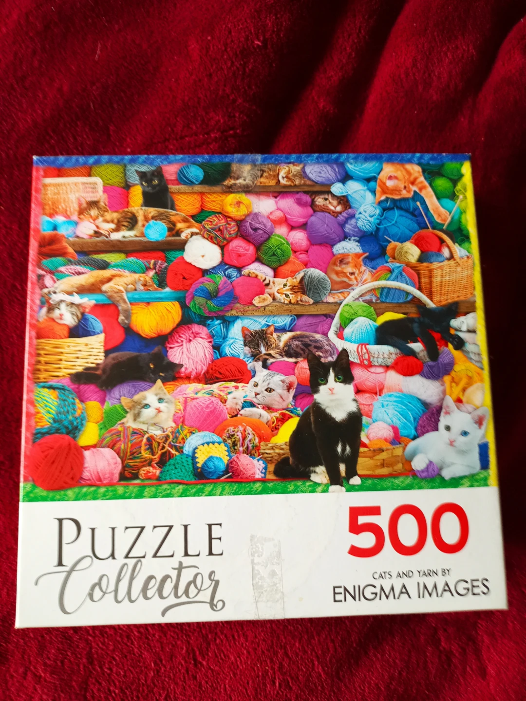 500 piece cat puzzles, size 18" x 24".  No missing pieces 🧩. - photo 2