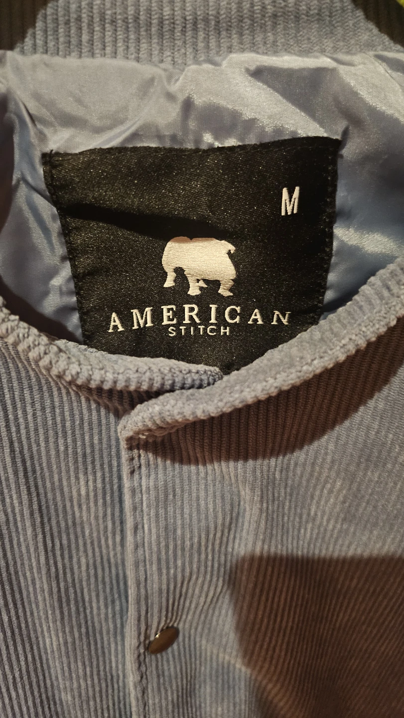 American Stitch Blue Corduroy Jacket - photo 2
