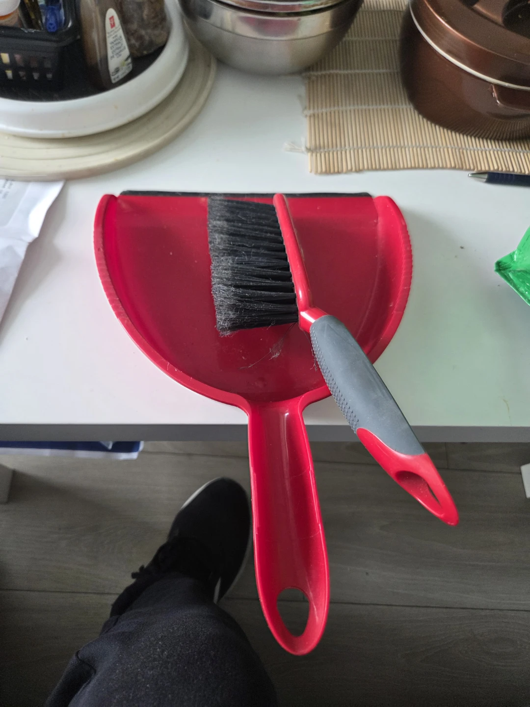 Vileda Dustpan and Brush Set - photo 2
