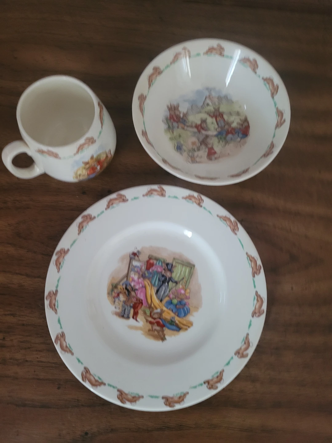 Bunnykins dishes