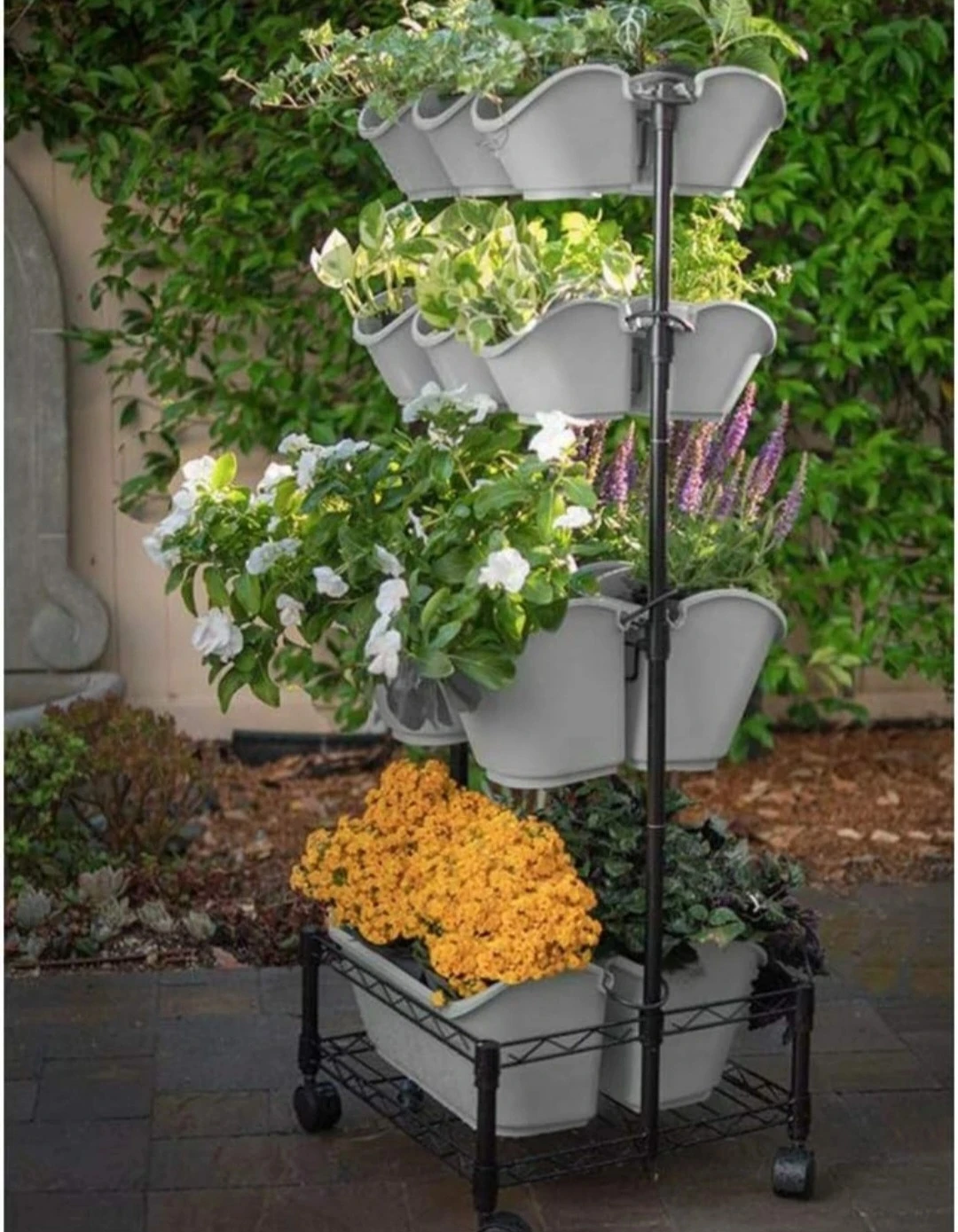 Vertical Planter with wheels (indoor & outdoor) - photo 2