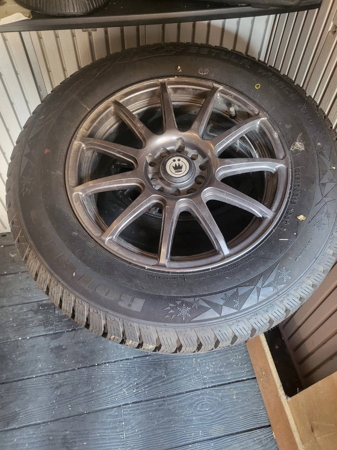 Konig Wheels with Brand new215/70R16 Winter - photo 5