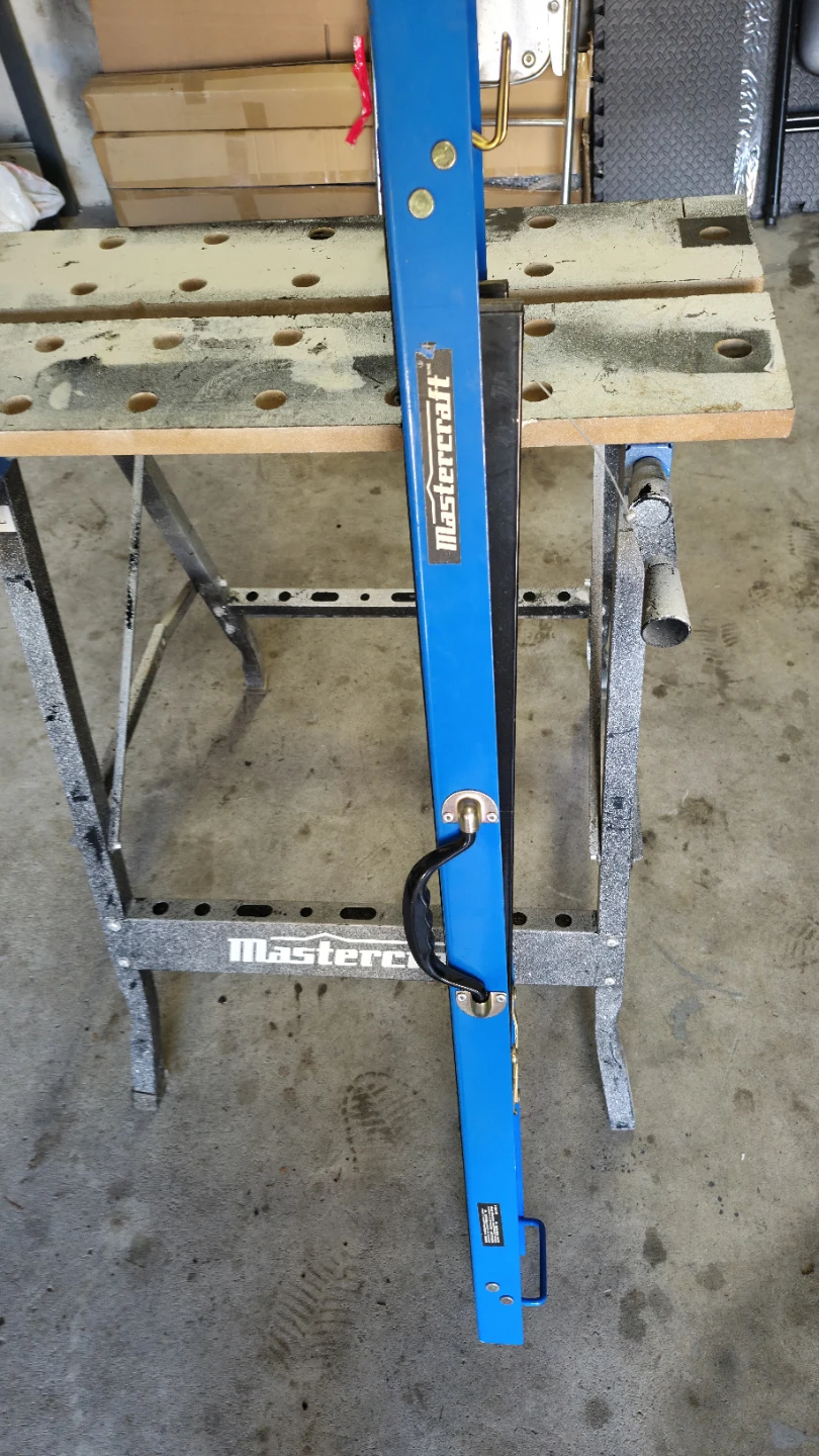 2 Mastercraft folding workbench and Work Horse