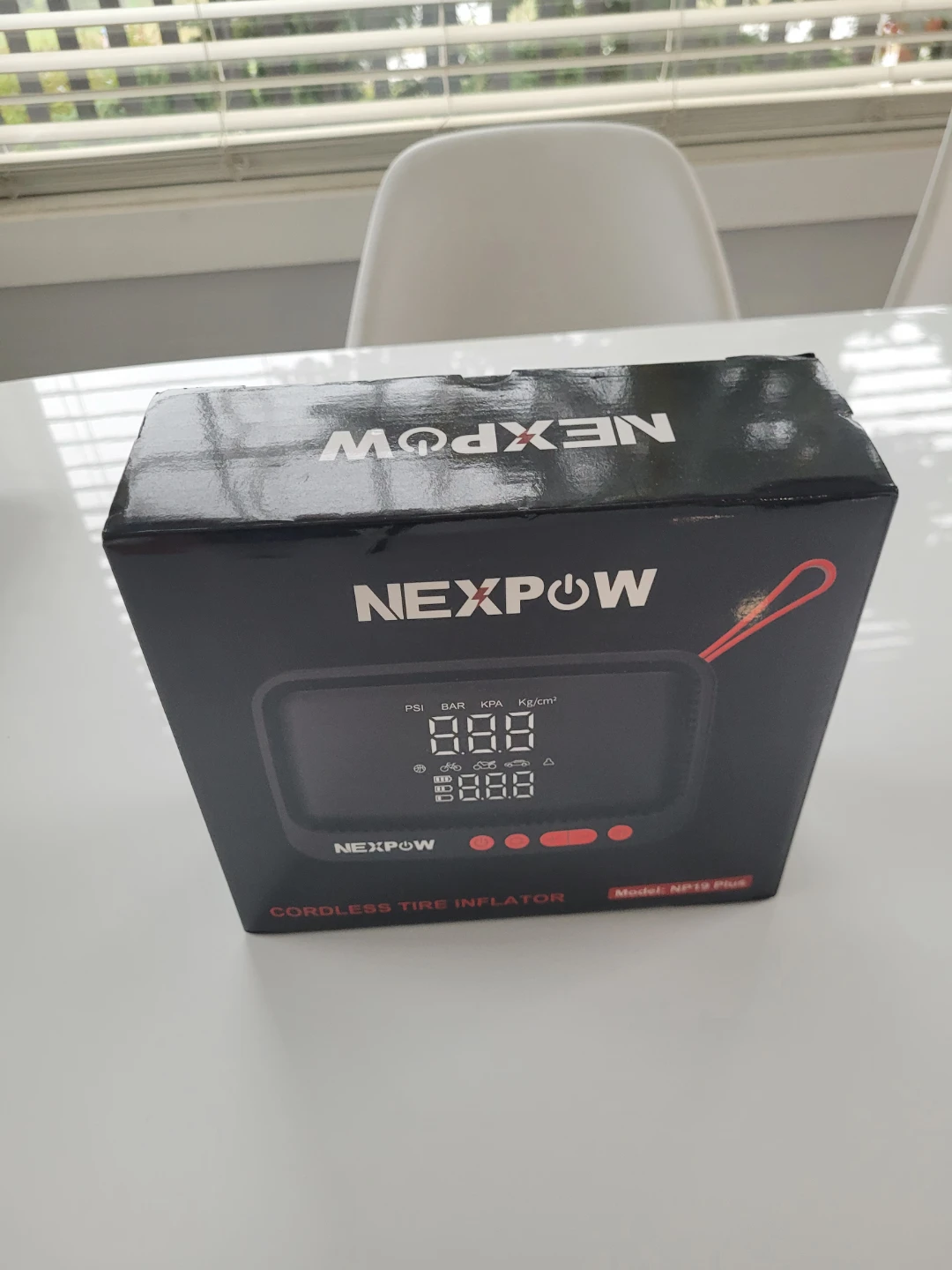 NEXPOW Cordless Tire Inflator NP19 Plus - photo 2