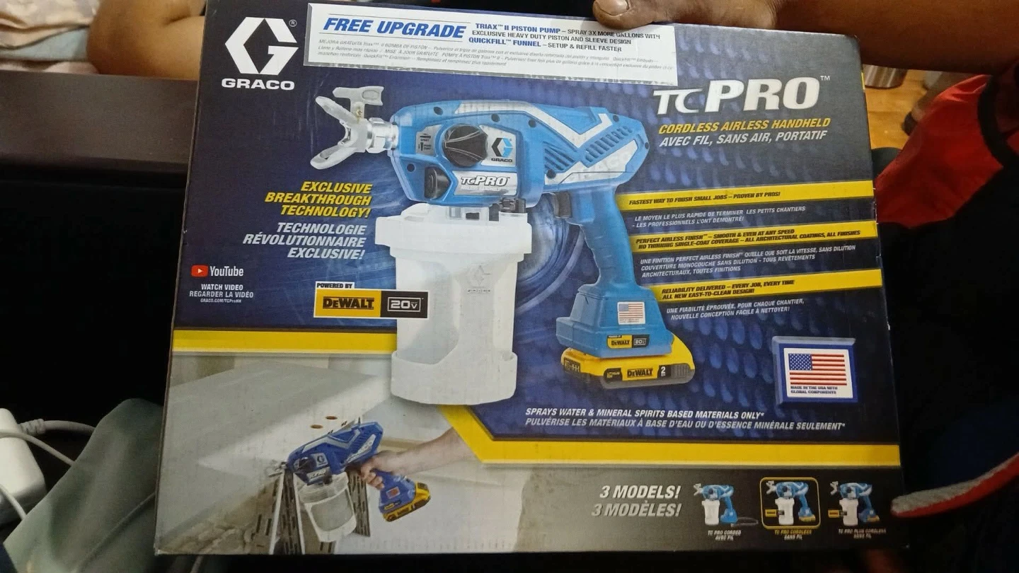 Graco TC Pro Cordless Airless Handheld Sprayer