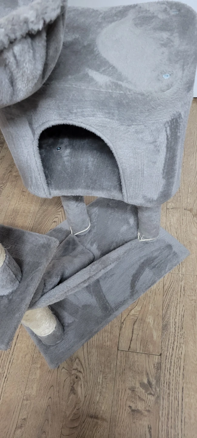 Grey Multi-Level Cat Tree - photo 4
