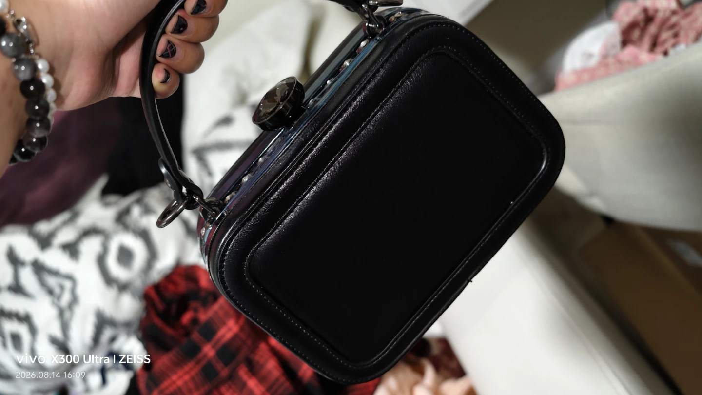 Brand New Black box clutch bag/Gift for her - photo 3