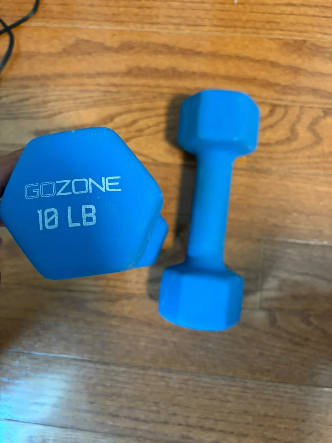 GoZone 10 LB Dumbbells (Set of 2) - photo 2