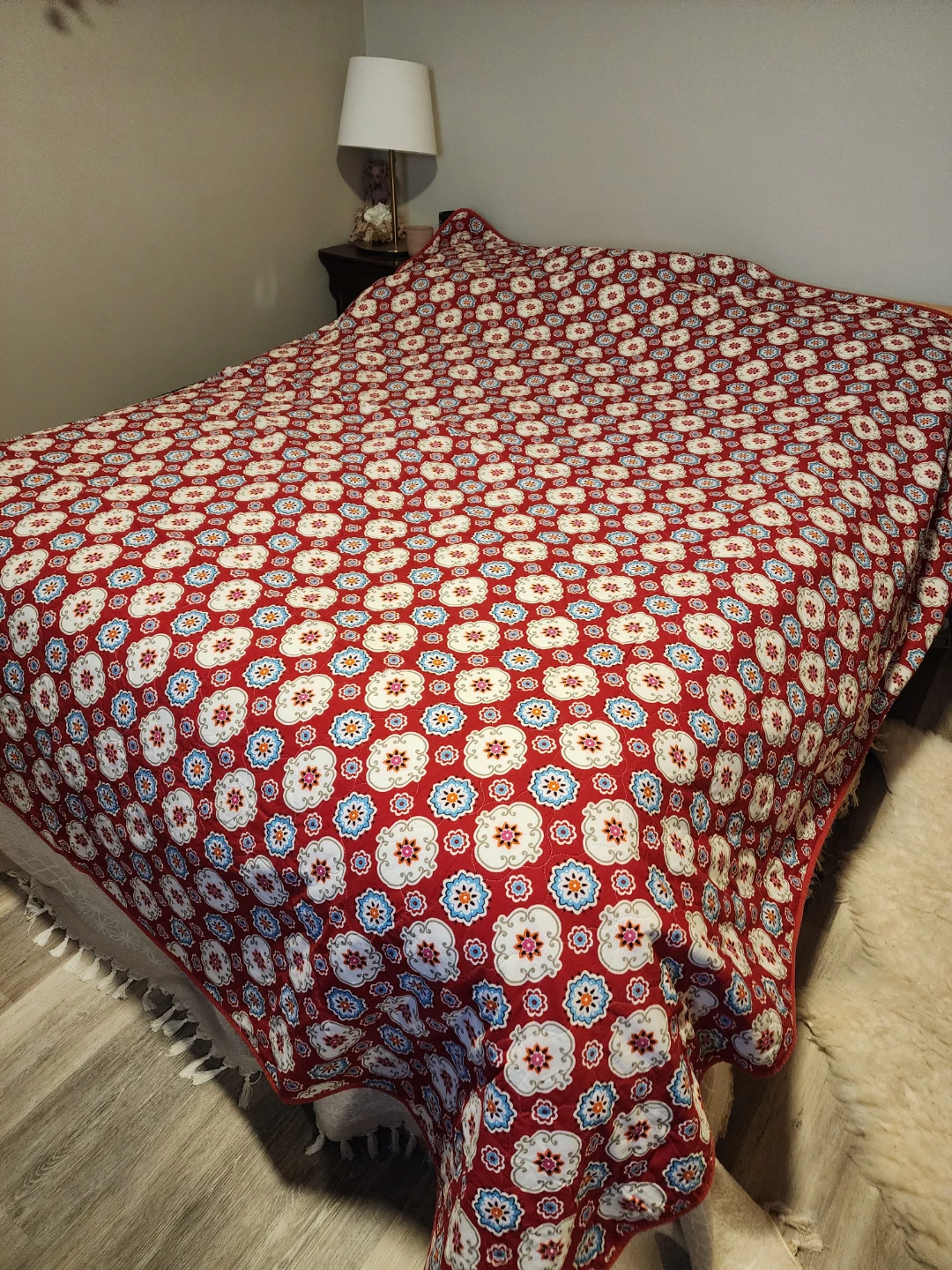 Quilt and Pillow Shams Set double side