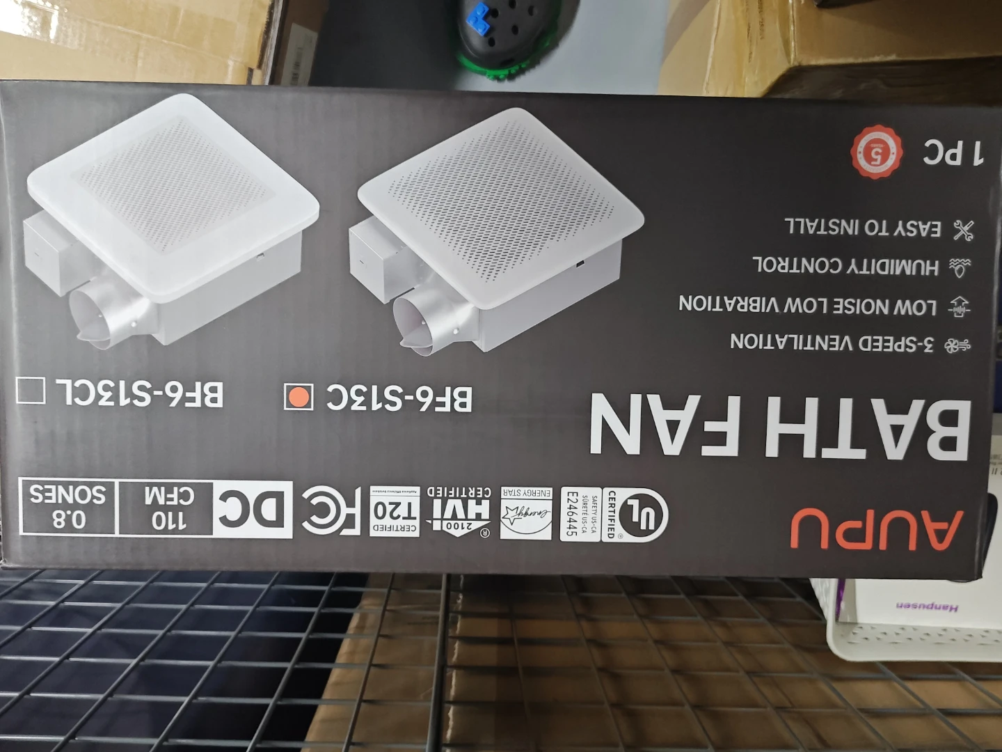 Bathroom Exhaust Fan BF6-S13C - photo 2