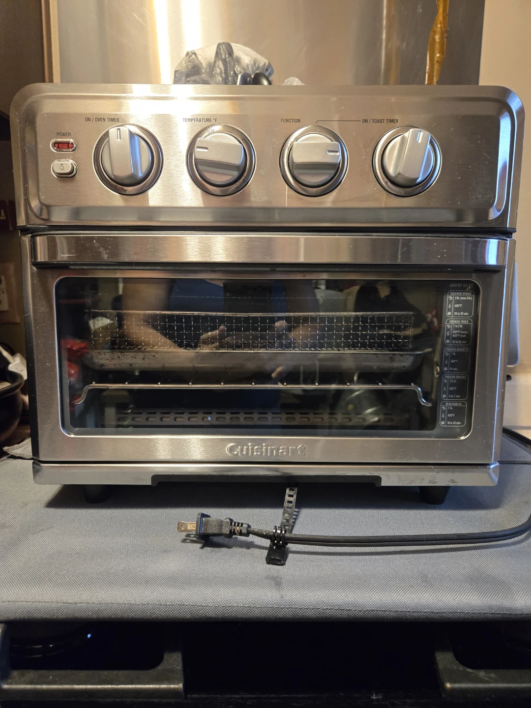 Cuisinart Deluxe AirFryer Toaster Oven with Grill
