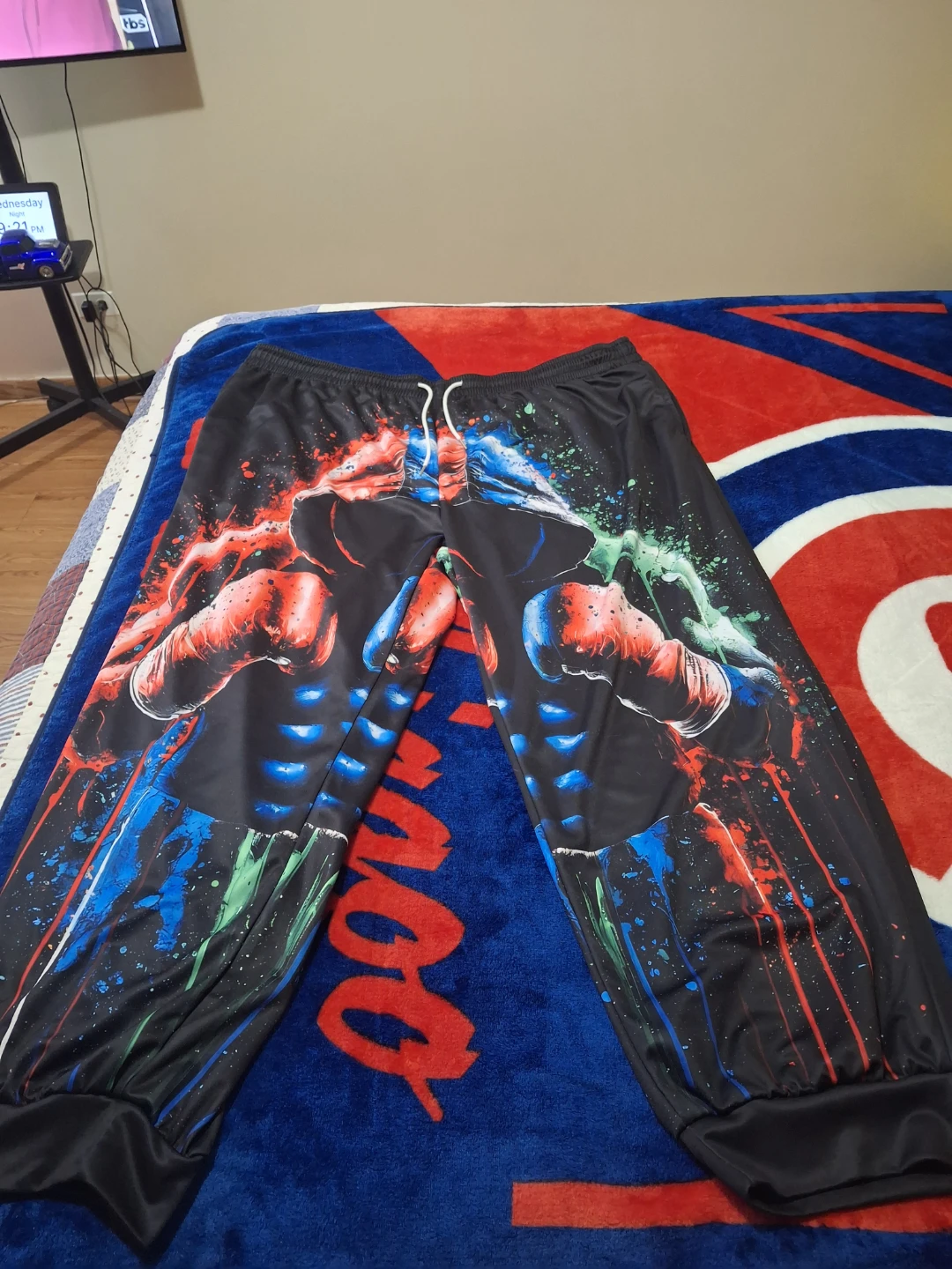 Boxing Print Jogger Pants - photo 3