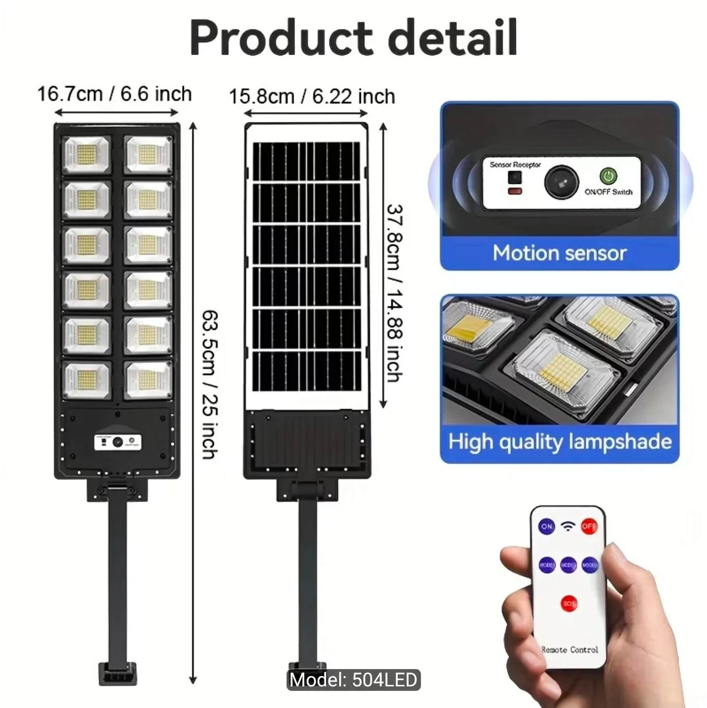 Solar lights 504 led - photo 2