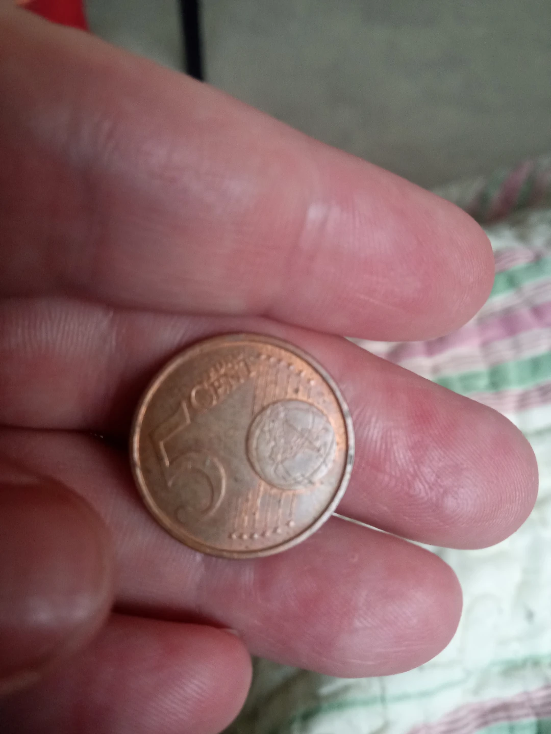 5 Euro Cent Coin - photo 2