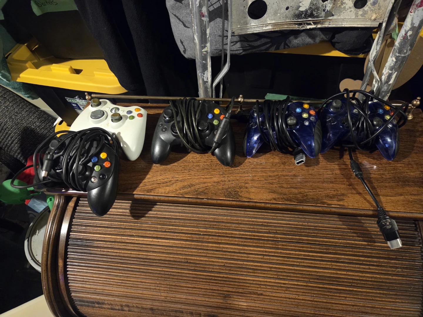 Lot of 4 Xbox Controllers