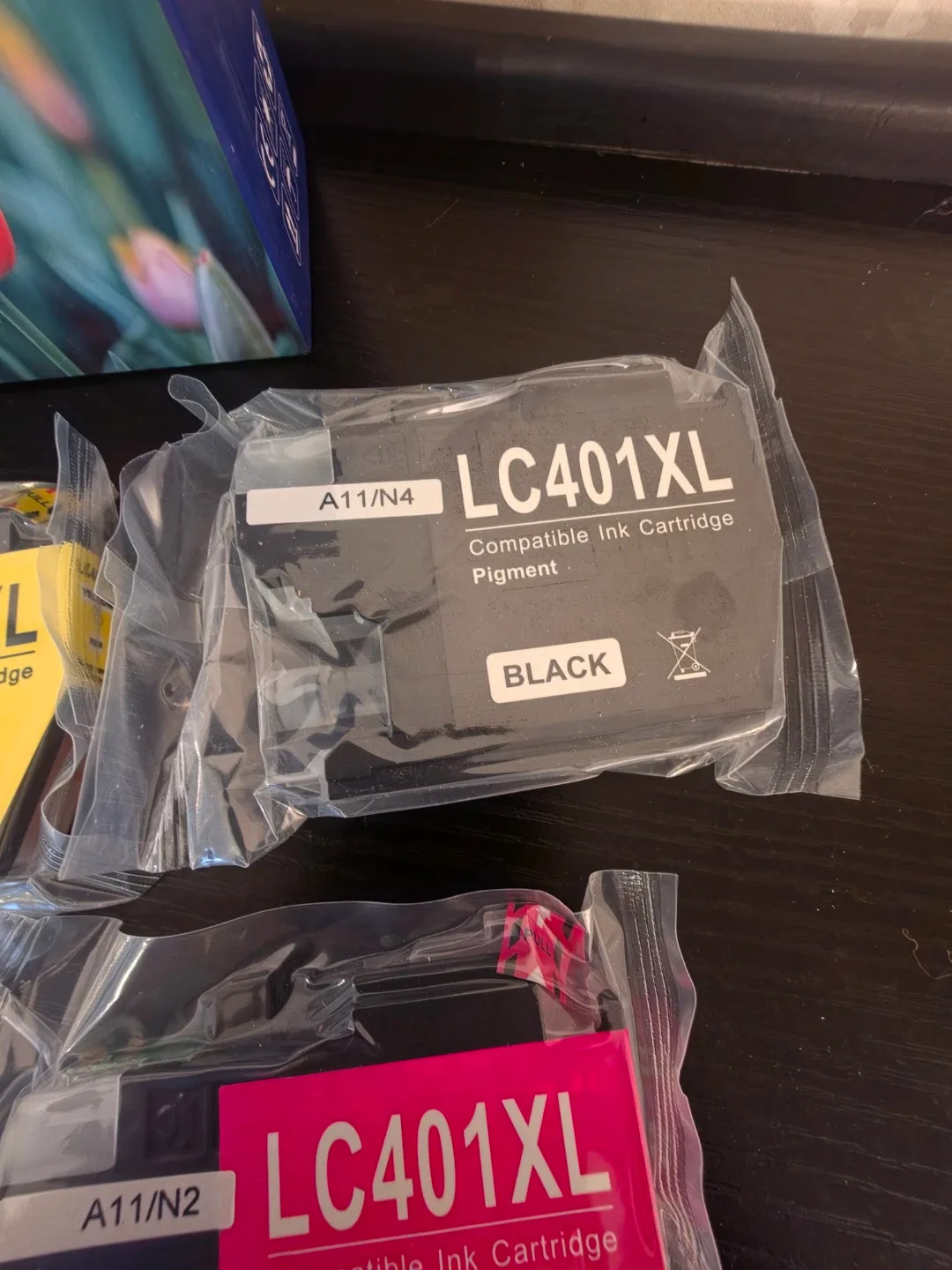 LC401XL Compatible Ink Cartridges – Black, Magenta & Yellow - photo 3