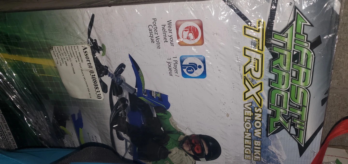 Fast Track TRX Snow Bike - Blue